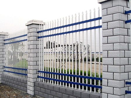 围墙市政锌钢护栏维修保护